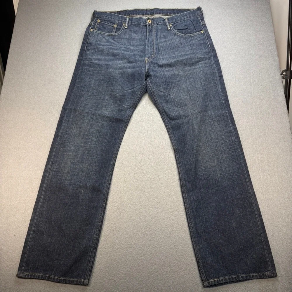 Levis 569 Jeans Loose Straight 38x34 (FIT 41x33) Baggy Dark Wash Denim Skater
